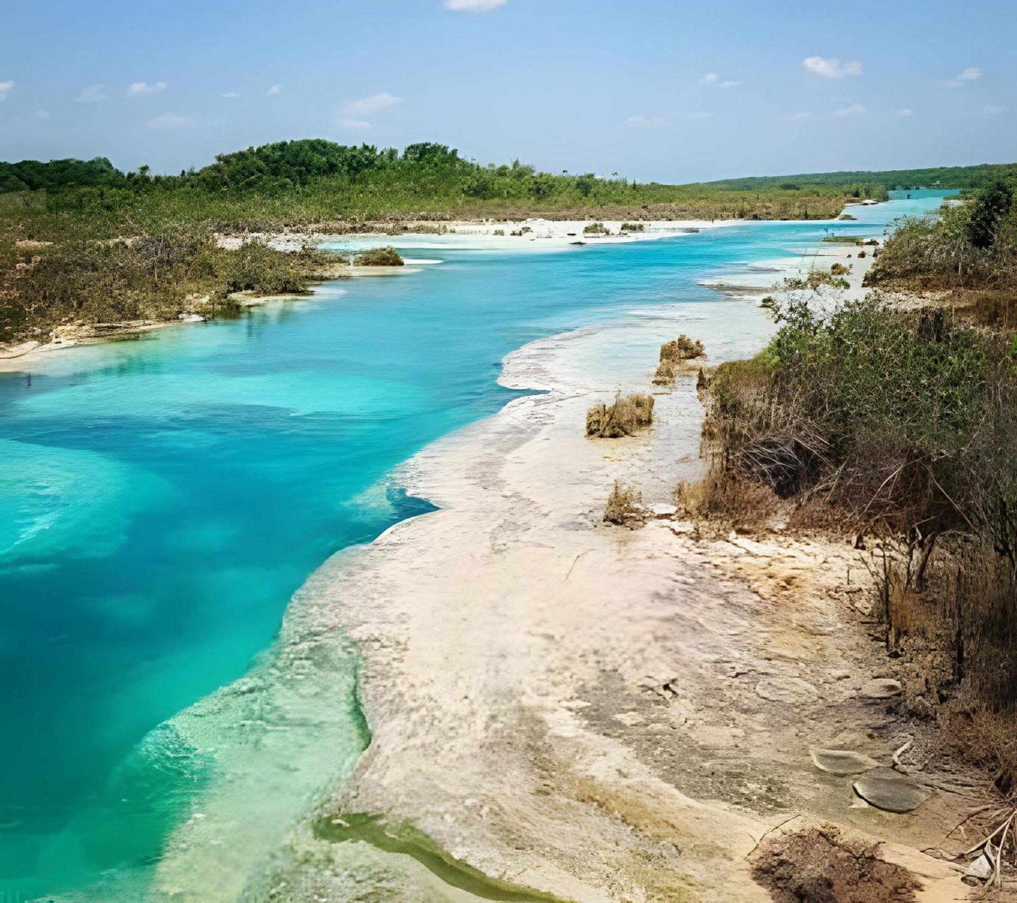 Casa De Piedra - Departamentos Bacalar- 아파트 외부 사진