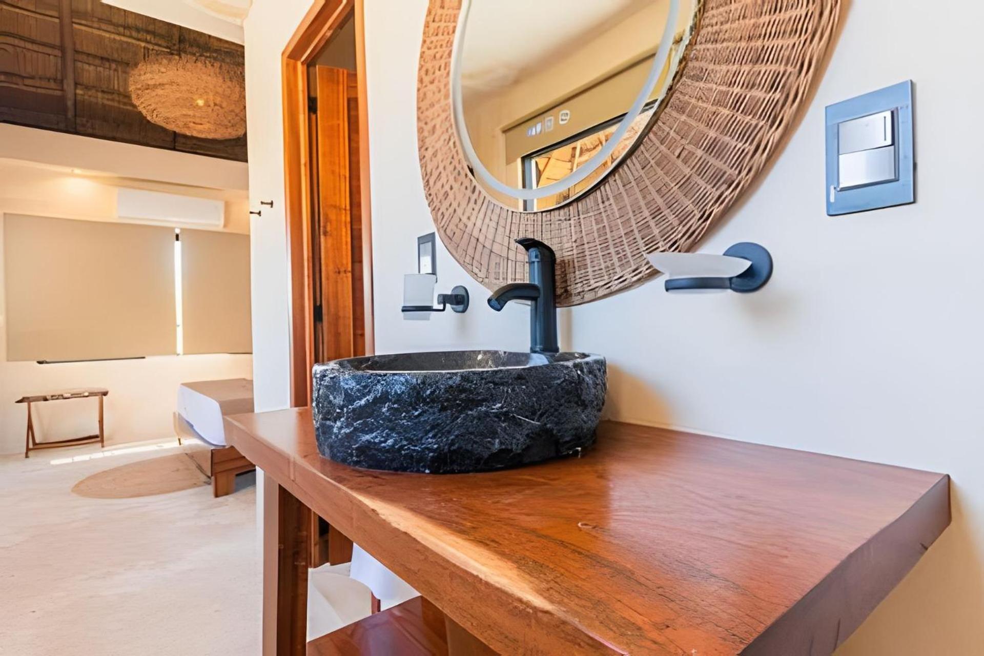 Casa De Piedra - Departamentos Bacalar- 아파트 외부 사진
