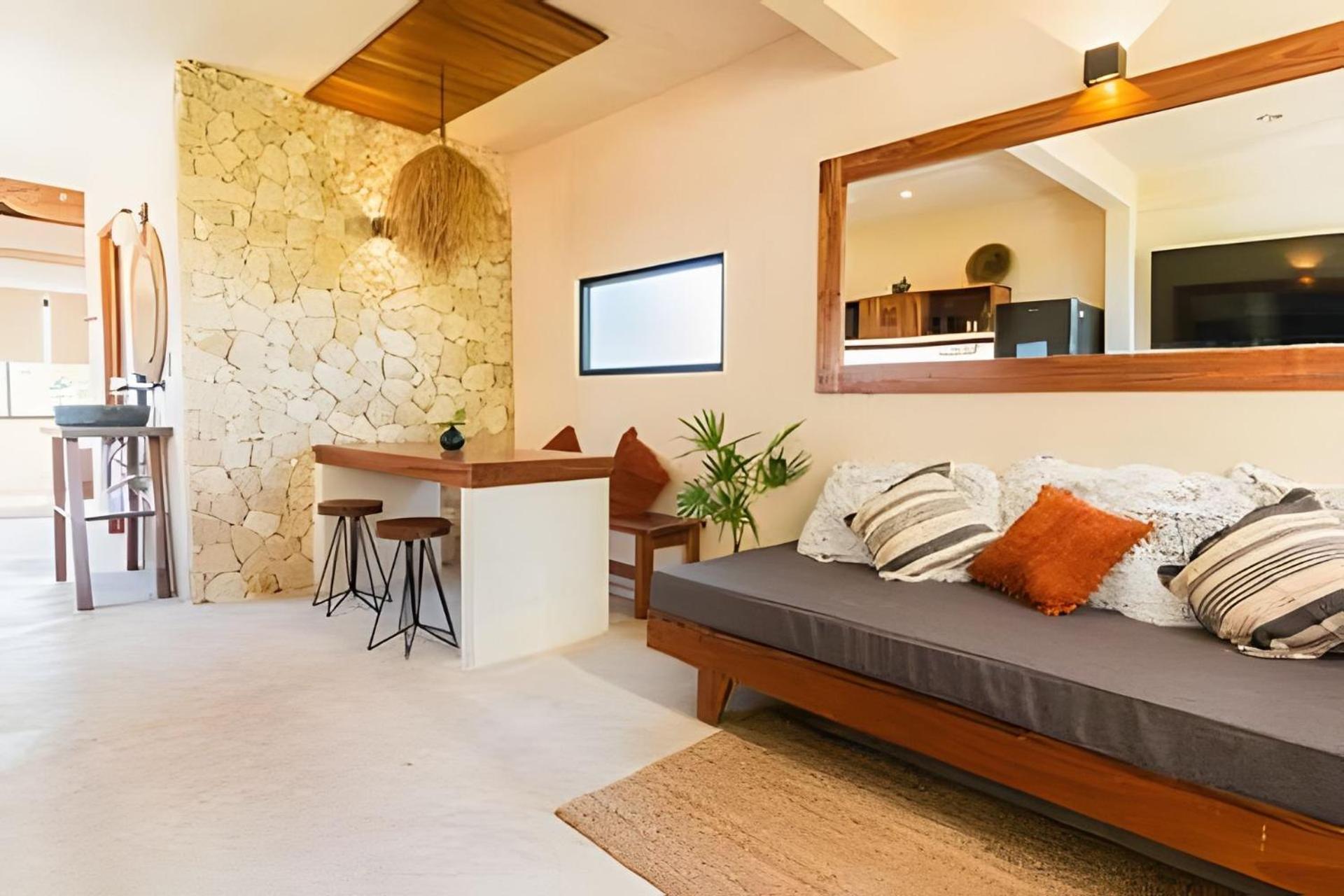 Casa De Piedra - Departamentos Bacalar- 아파트 외부 사진