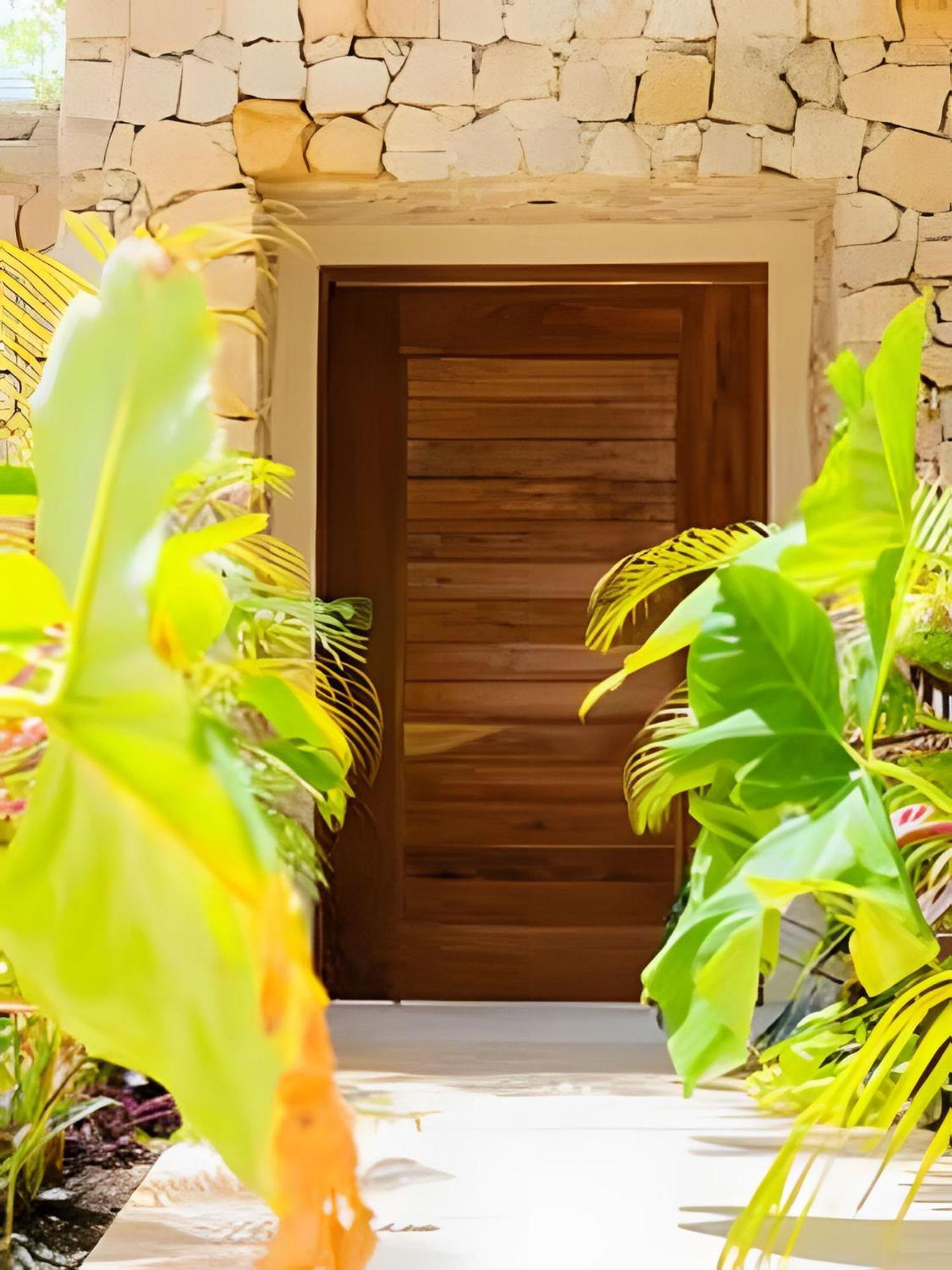 Casa De Piedra - Departamentos Bacalar- 아파트 외부 사진