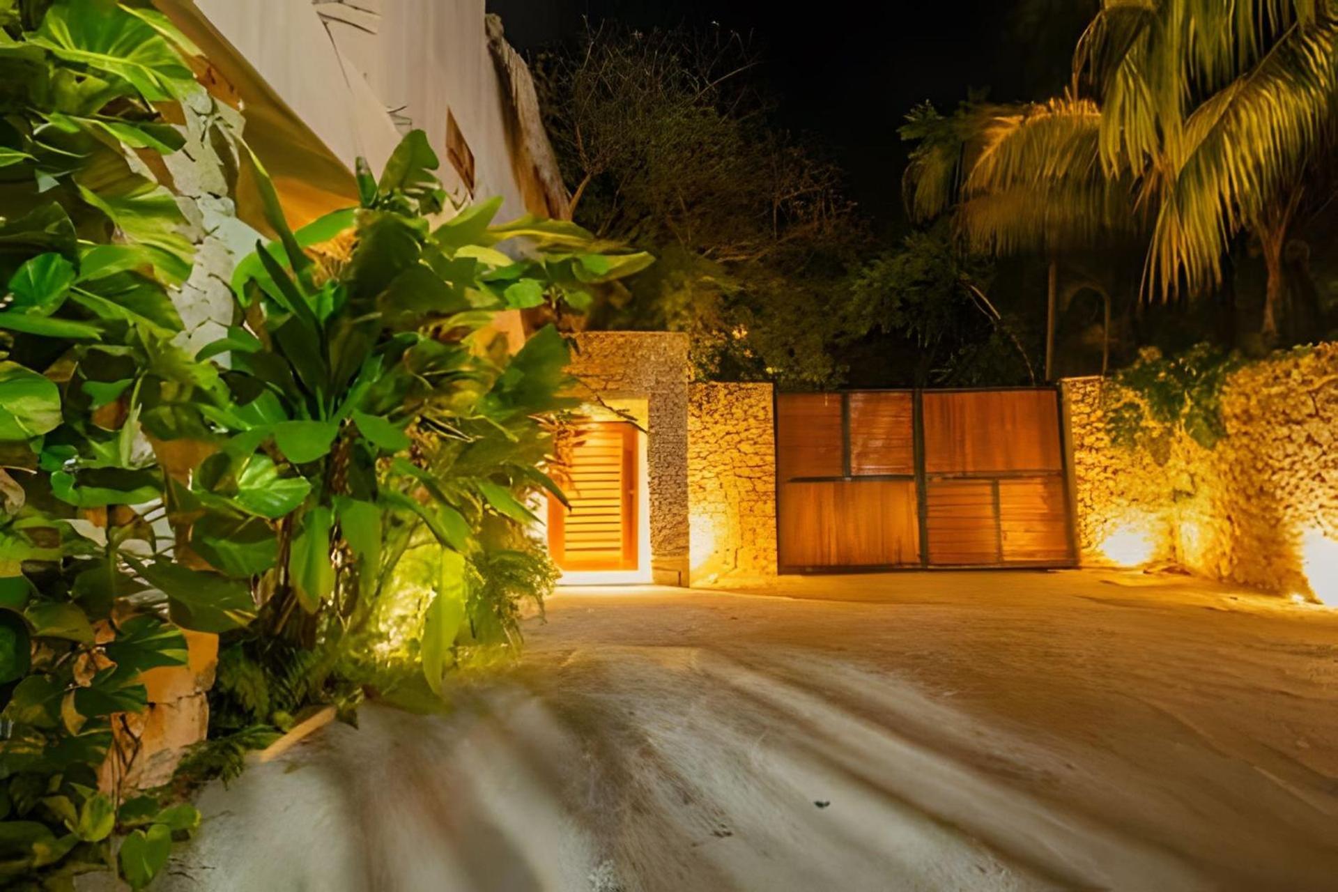 Casa De Piedra - Departamentos Bacalar- 아파트 외부 사진