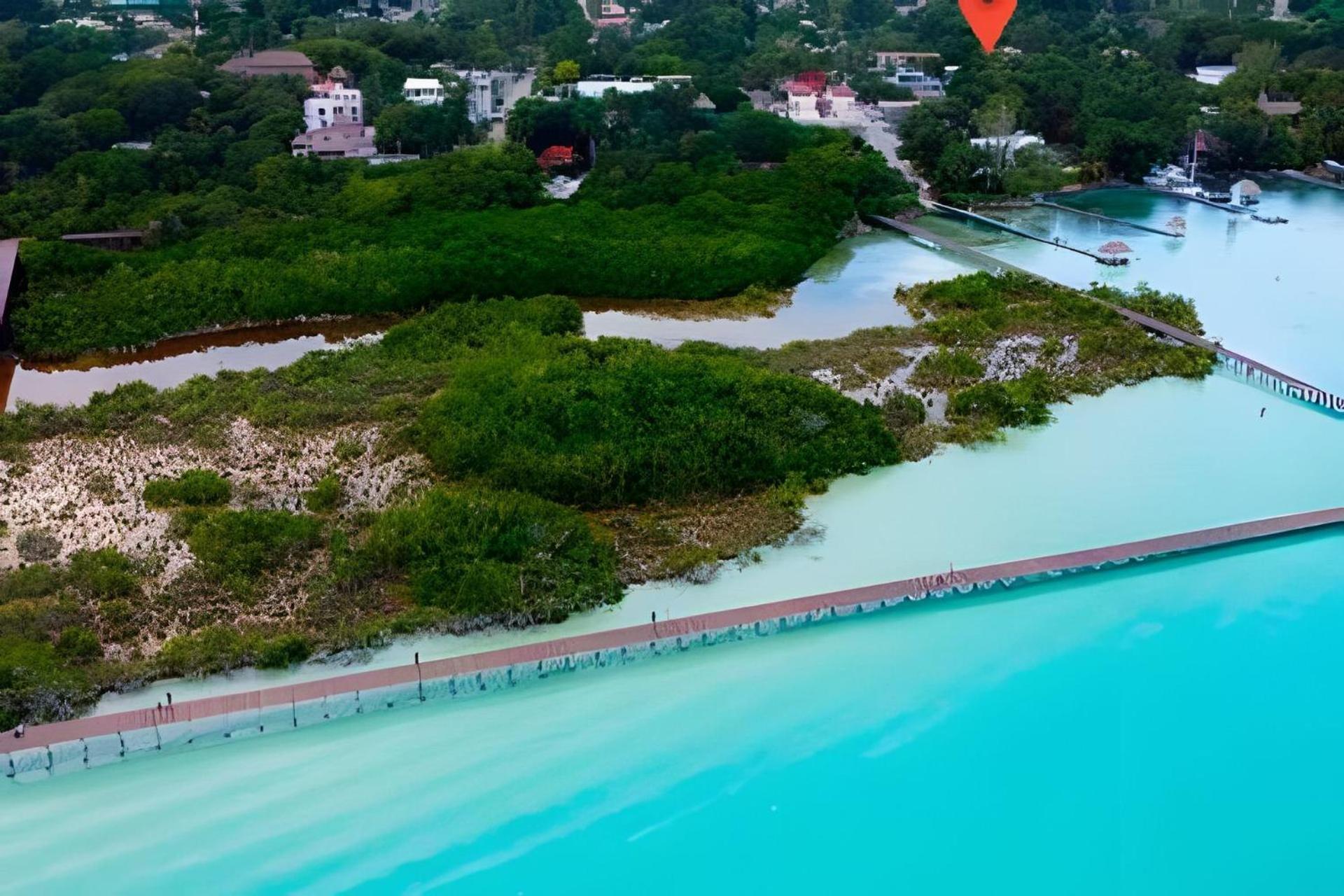 Casa De Piedra - Departamentos Bacalar- 아파트 외부 사진
